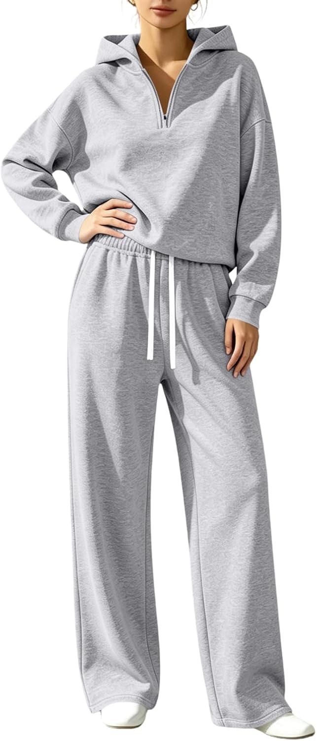 Matching Sweat Set Women Lounge Set 2 Piece Winter Tall