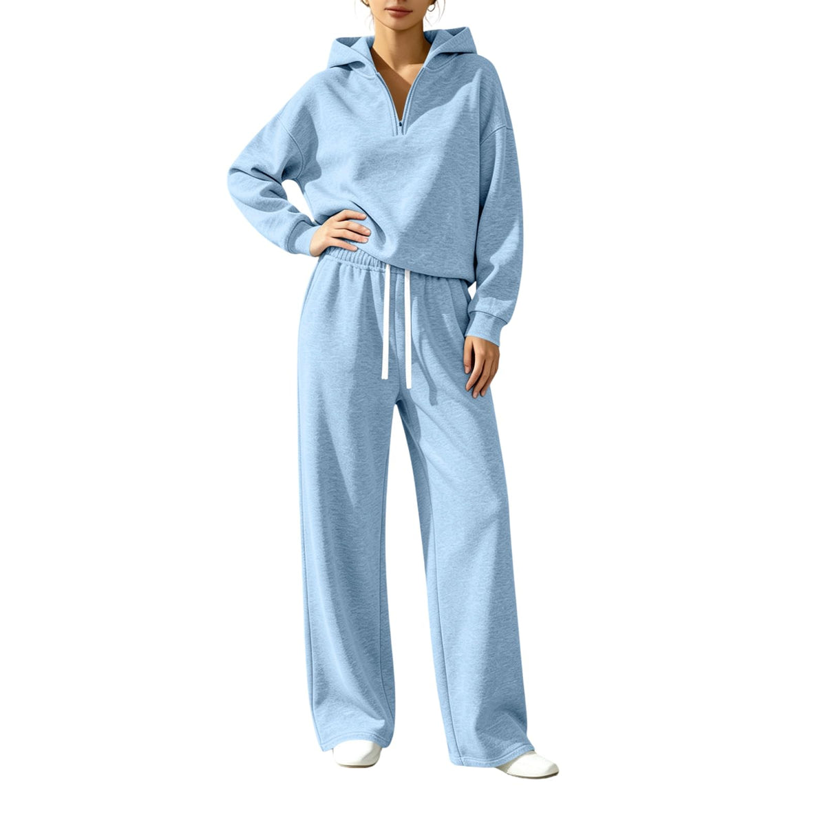 Matching Sweat Set Women Lounge Set 2 Piece Winter Tall