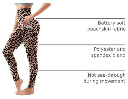 SINOPHANT High Waisted Leggings Women with Pockets