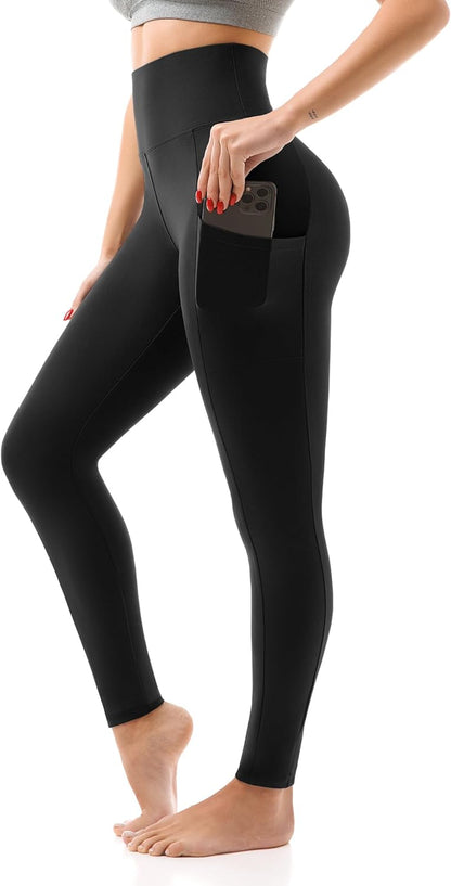 SINOPHANT High Waisted Leggings Women with Pockets