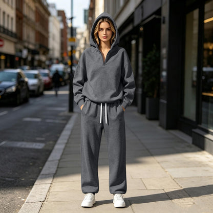 Matching Sweat Set Women Lounge Set 2 Piece Winter Tall