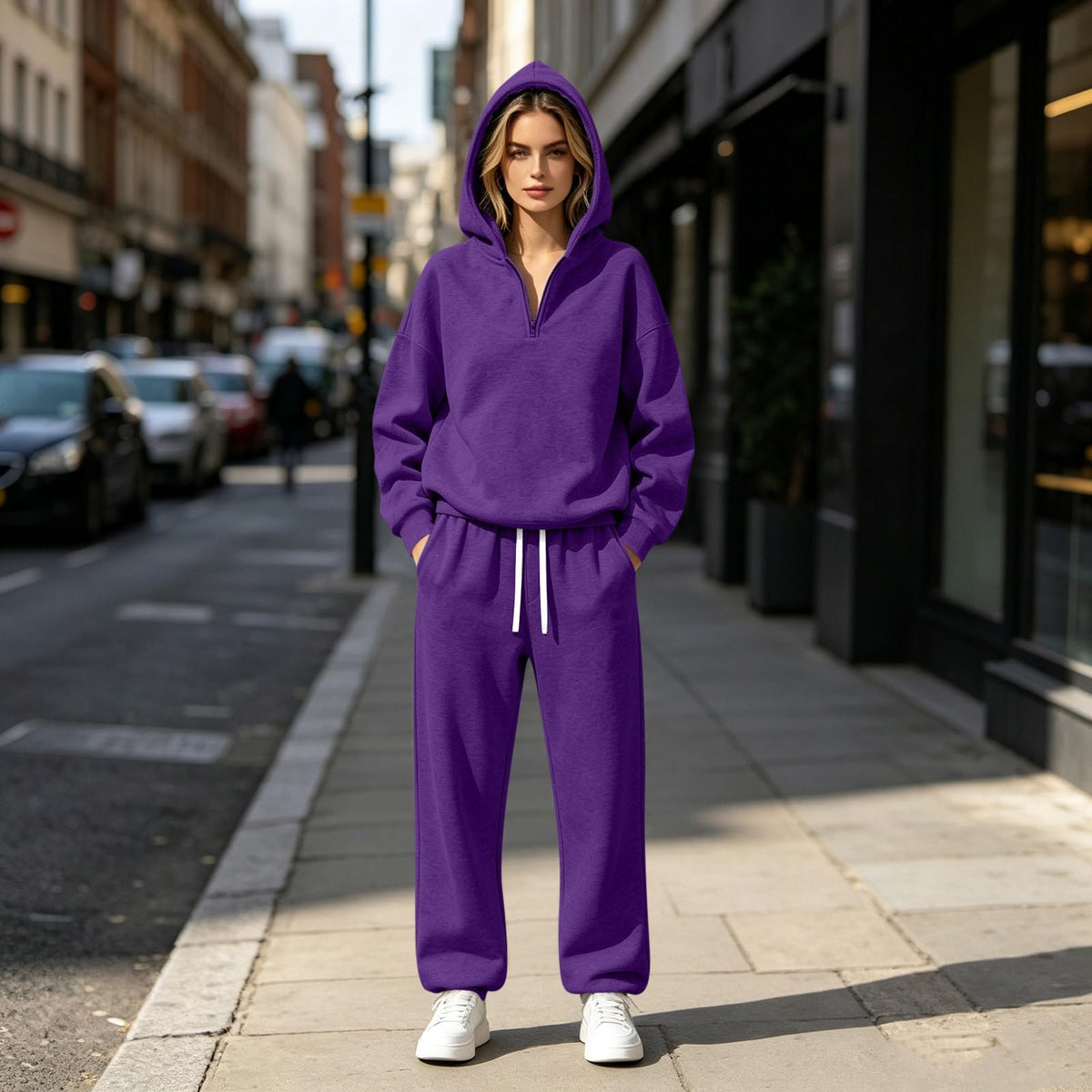 Matching Sweat Set Women Lounge Set 2 Piece Winter Tall