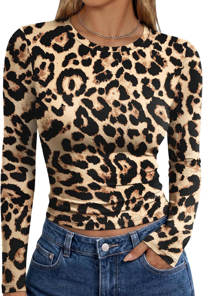 Trendy Queen Womens Long Sleeve T Shirts Fall Fashion Basic Y2K Tops 2026